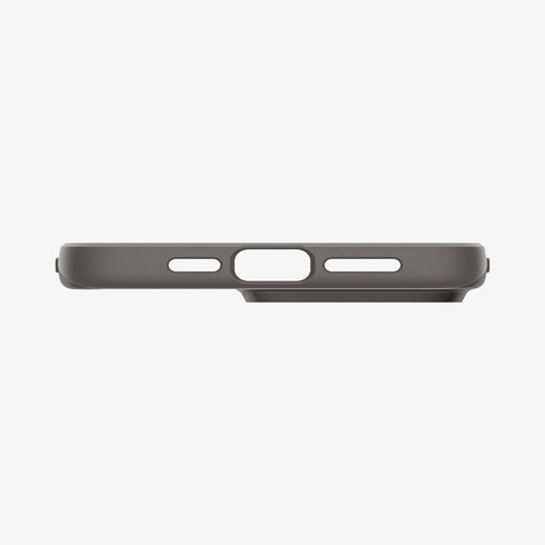 ACS06544 - iPhone 15 Pro Max Case Thin Fit in black showing the back